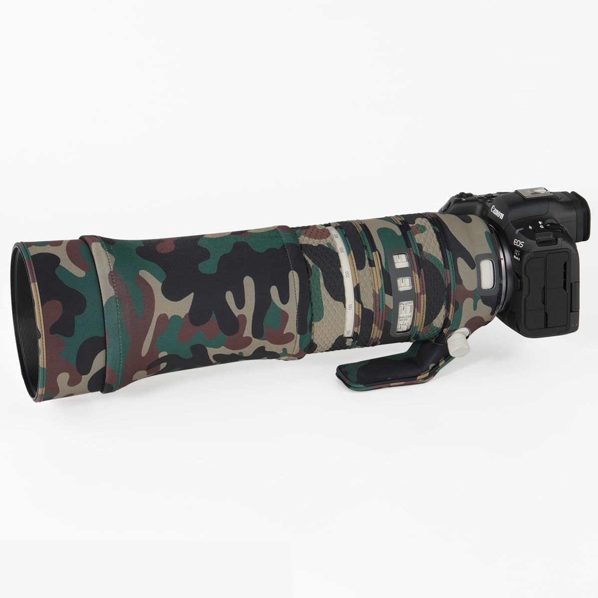 CHASING BIRDS Camouflage Waterproof Lens Coat For CANON EF 100-400mm F4.5-5.6 L IS USM Rainproof Lens Protective Cover (Reed Camouflage