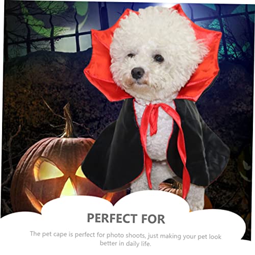 Disfraz cómodo para perro capa temática Halloween miniatura 2