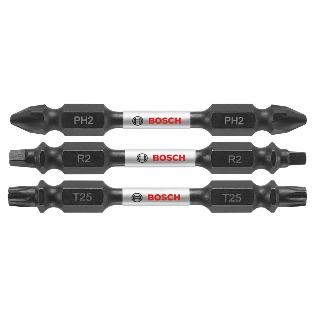 Bosch ITDEV2503 3 pc. Impact Tough™ 2.5 In. Double-Ended Bit Set
