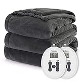 Sunbeam Royal Luxe Night Fog Heated Blanket - King