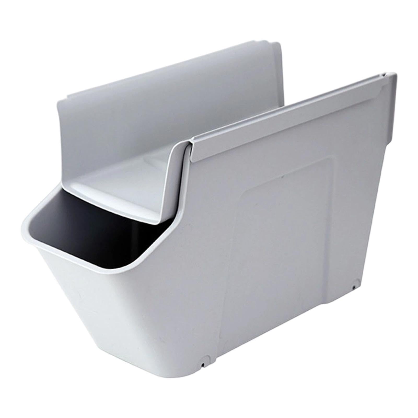 Carrito con Ruedas para Debajo del Escritorio, Caja de Almacenamiento de Bolsos, estación de Trabajo Multiusos, Organizador de Bolsos para baño, Gris