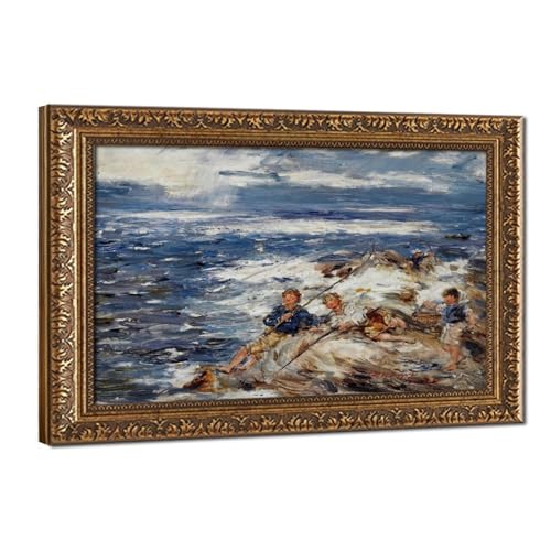 Impression sur toile de mer unique pour une décoration murale pour bureau apaisante