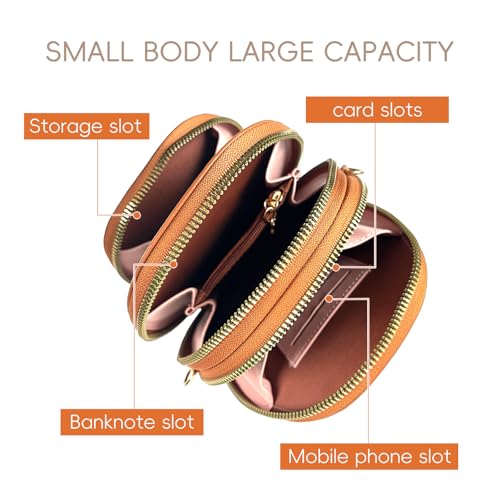 Image of Small Crossbody Bags for Women Trendy Cell Phone Purse Wallet
