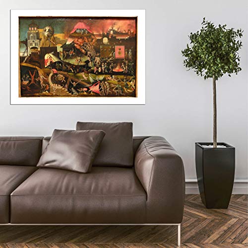 Affiche Hieronymus Bosch - Christ à Limbo, format medium semi-brillant - 5