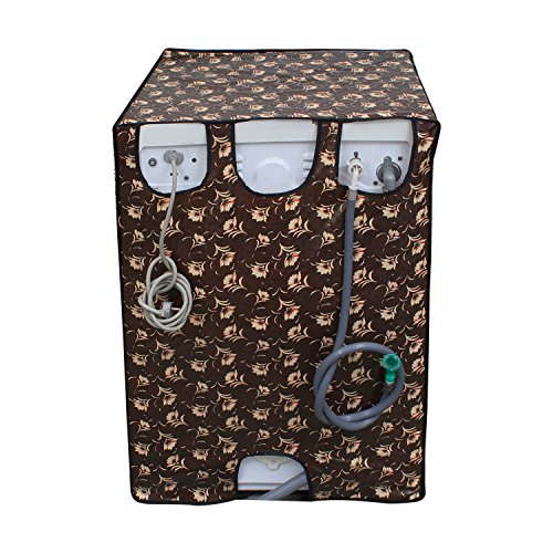 Image of Lithara Waterproof Front Load Washing Machine Cover For 5 Kg, 5.2 Kg, 5.5 Kg (Design 36)