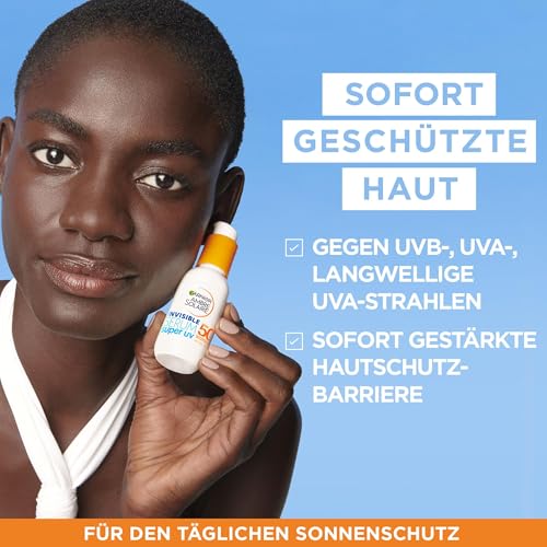 Garnier Serum mit Lichtschutzfaktor 50+, UVA- und UVB-Schutz, Für alle Hauttypen, Mit Ceramid Protect, Geeignet zur täglichen Anwendung… – Ansicht 3