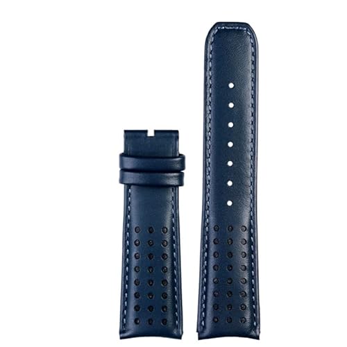 {vvohAfor Xitiecheng Blue Angel First/Second Generation AT8020-54L/03L Jy8078 Blue 23p (Color : Blue-no buckle, Size : 23mm)