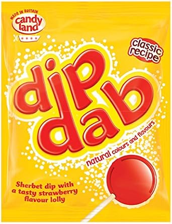 Barratt Dip Dab Strauberry Lolly 50 X 23g Amazon Co Uk Grocery