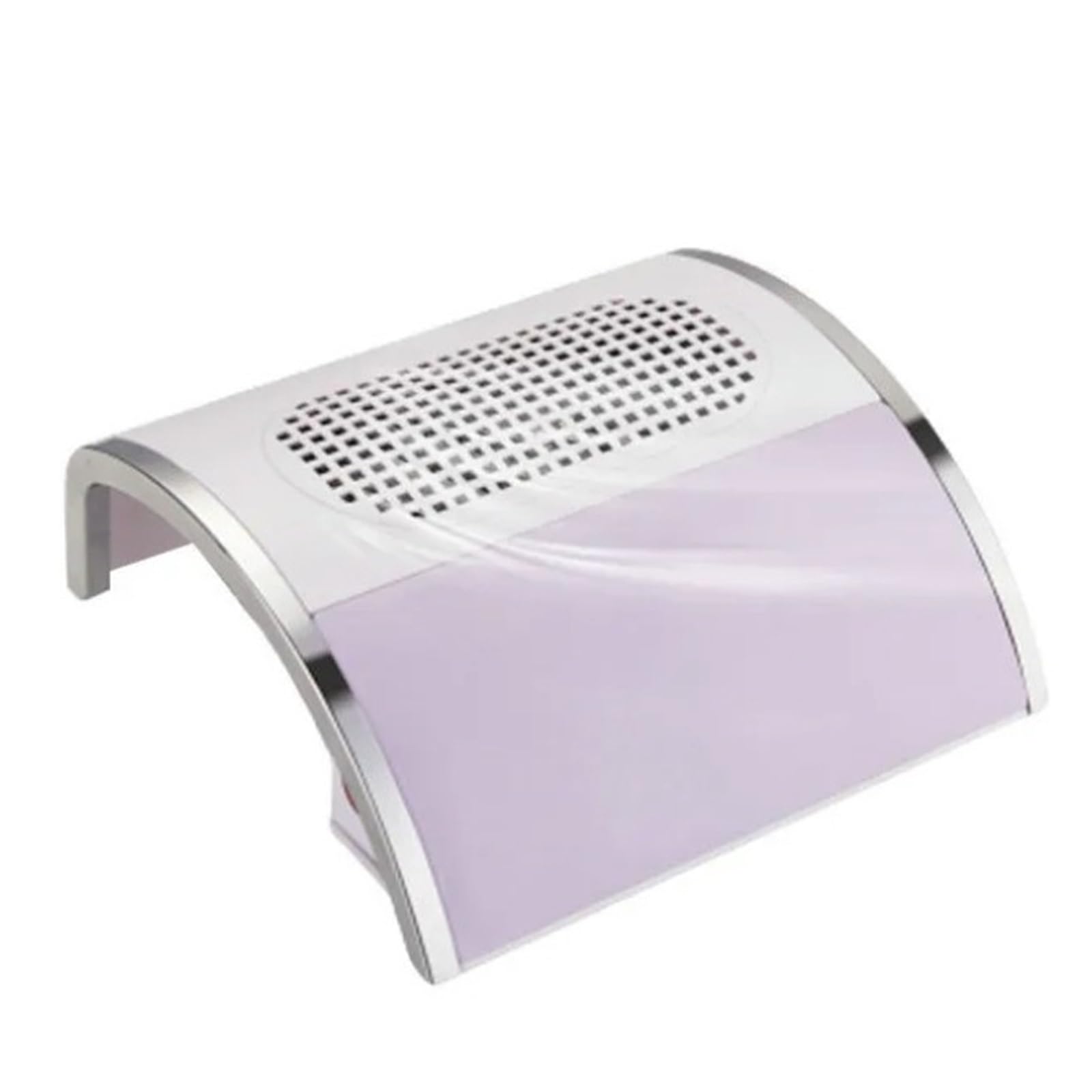 Aspirador Uñas Profesional, Colector de polvo de uñas de 80W, aspirador de poco ruido for uñas, Extractor de polvo for manicura, herramientas de pedicura(Bianco)