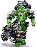 JOYTOY Warhammer 40K 1/18 Scale Action Figure, Brother Xavak Salamanders Eradicators - Articulated Figurine for Collection & Gifts - JT5277
