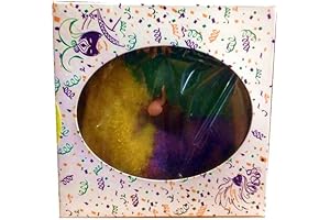 Assorted Mini New Orleans Mardi Gras King Cakes - 4 OZ