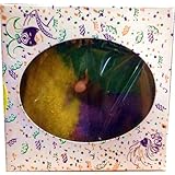 Mini New Orleans Mardi Gras King Cake 4 OZ