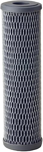 Pentair Pentek NCP-10 Filtro de agua de carbono, 10 pulgadas, cartucho de filtro plisado impregnado de carbono sin celulosa, 10 x 2.5 pulgadas, 10