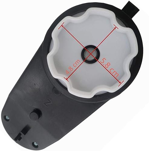 Vista 6 de RS390 18000RPM - Caja de cambios para niños con motor de corriente continua, motor 390 de 6 V con caja de engranajes para accesorios para niños