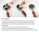 NEOUZA Espresso Machine Silicone Backflush Disc Blind Filter for 51mm 54mm 58mm Coffee Maker Compatible with Cleaning Tablet Powder 2 Packs (54mm for Breville/Sage 8 Series) - Image 4