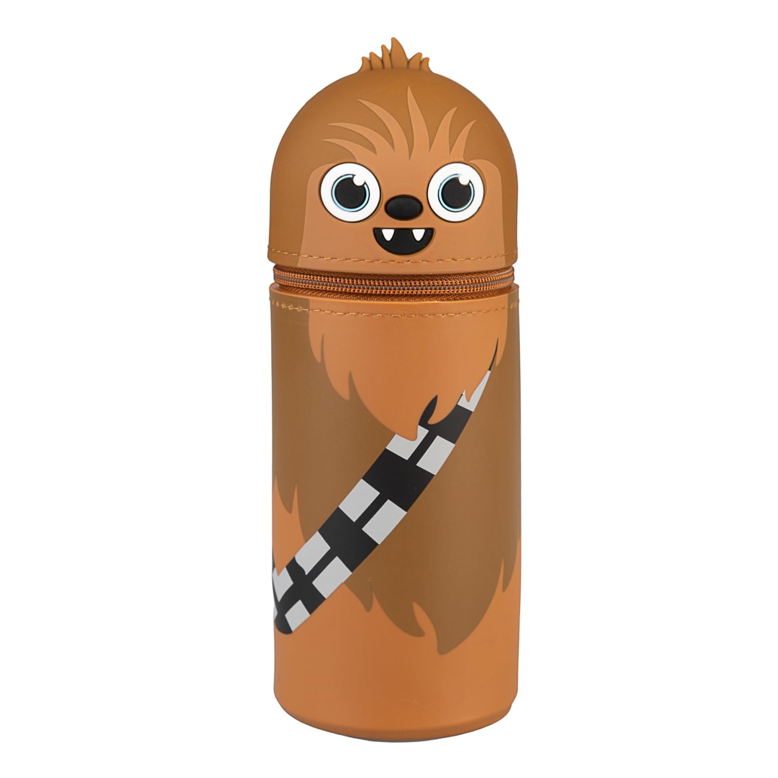 Grupo Erik School Pencil Case - Chewbacca Star Wars Gifts | Expandable Pencil Cases, Back to School Supplies, Office Stationery Supplies | Star Wars Stationery Gifts