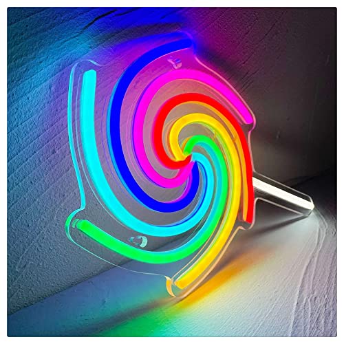 YEHEI Rainbow Candy Insegna al Neon LED Luce al