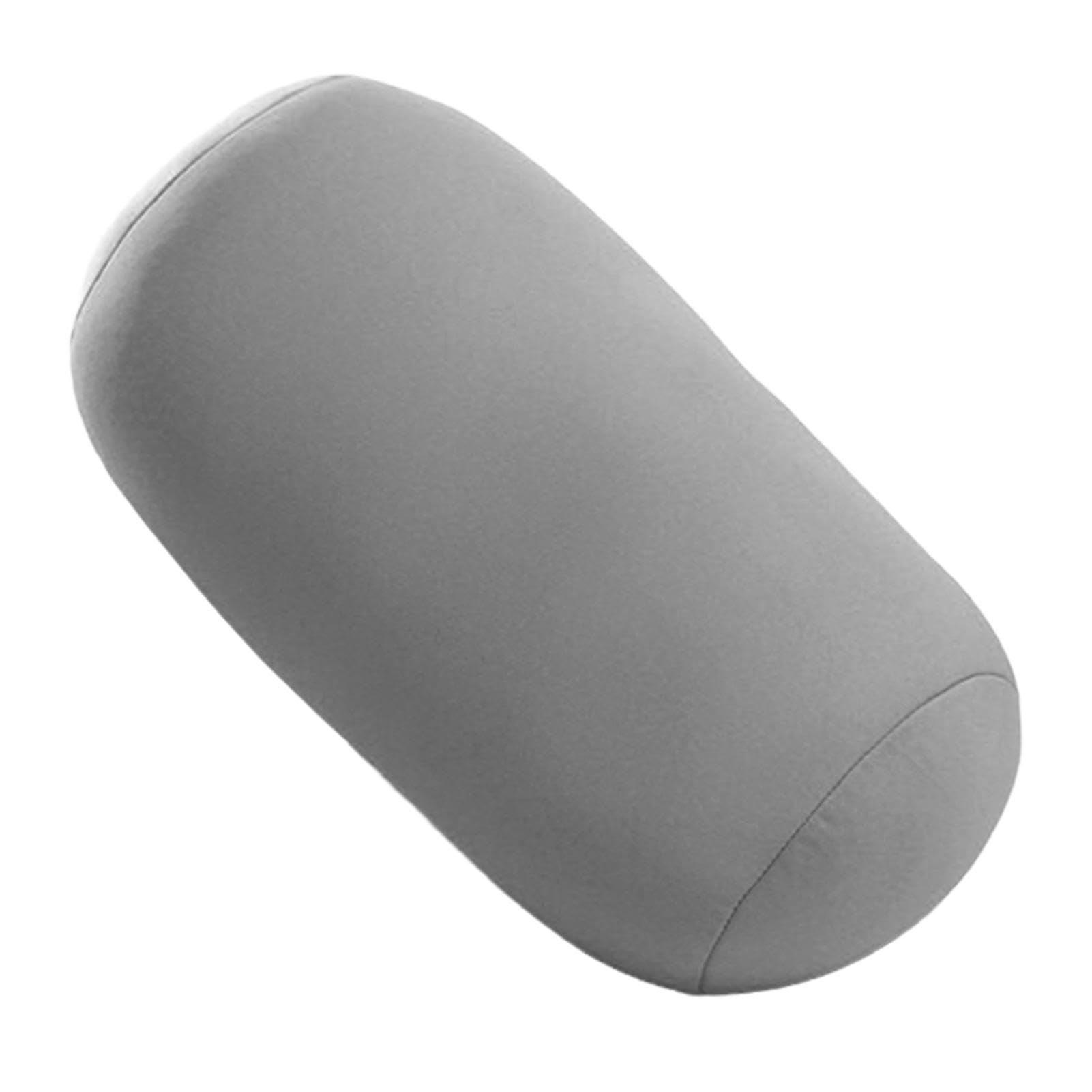 Microbead Bolster Tube Pillow Extra Soft Microbead Travel Neck Support Pillow Back HeadCushion Body Cushion Cylinder Bean Bag Throw Pillow Neck Arm Back Support For Plane Car Travel Recliner Sleeping