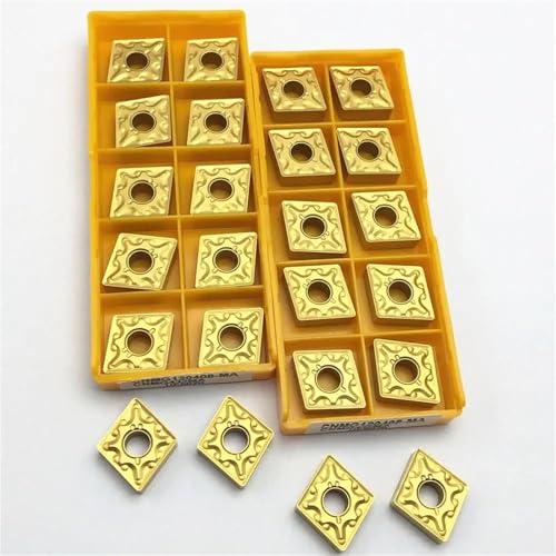 10 piezas CNMG120408 MA US735 carburo para torneado miniatura 6