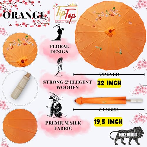 Image of Parasol Japanese Traditional Umbrella (33 Inch) (Authentic) (Handmade) (1 Piece)