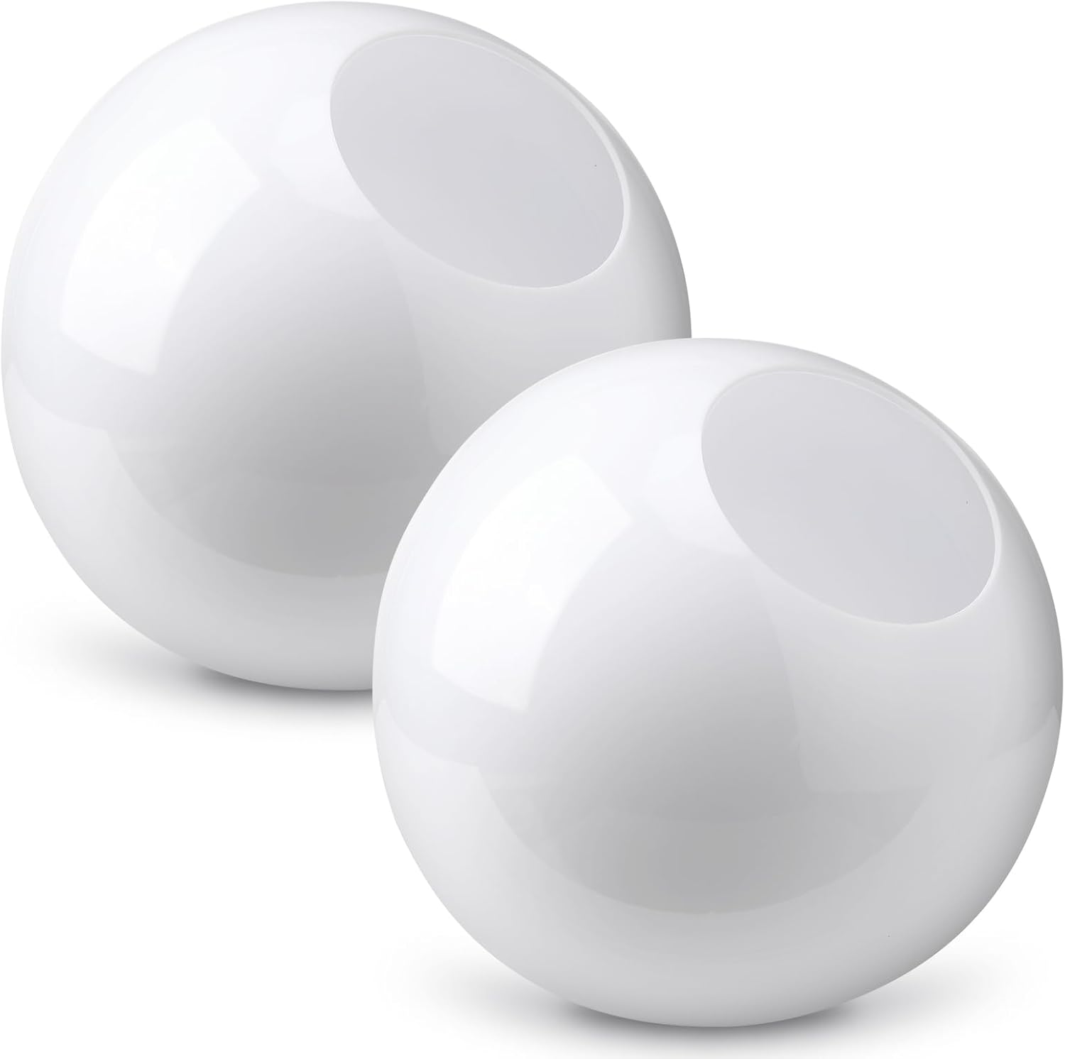 Leinuosen Light Globe Replacement with Neckless Opening Fixture, Smooth