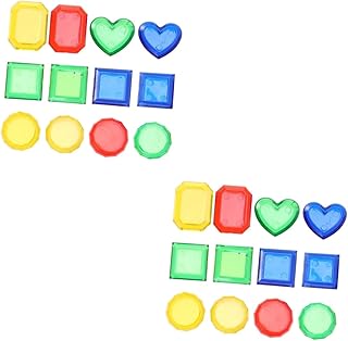 TOYANDONA 24 Peças Pedras Preciosas Pirata Tesouro Banheira Piscina Jogo Brinquedo Brinquedos De Mergulho Subaquático Treinamento Brinquedos De Natação Jóias Piratas Piscina Afundando