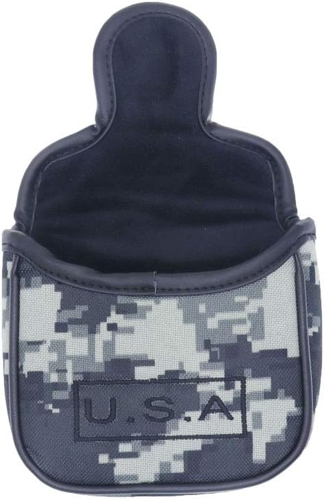 HISTAR USA Golf Green Camouflage Square Mallet/Mallet Putter Head Cover for Taylormade Odyssey