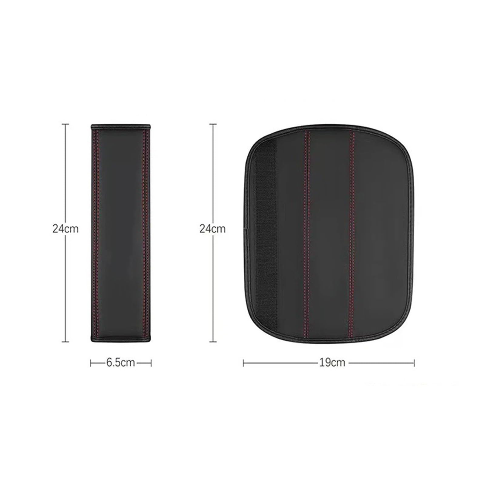 Copri cintura universale Peugeot GT GTI GTLINE 206 208 307 308 2008 | Coperture di sicurezza comfort con spallina in morbida pelle for Peugeot 106 108 306 tutti i modelli