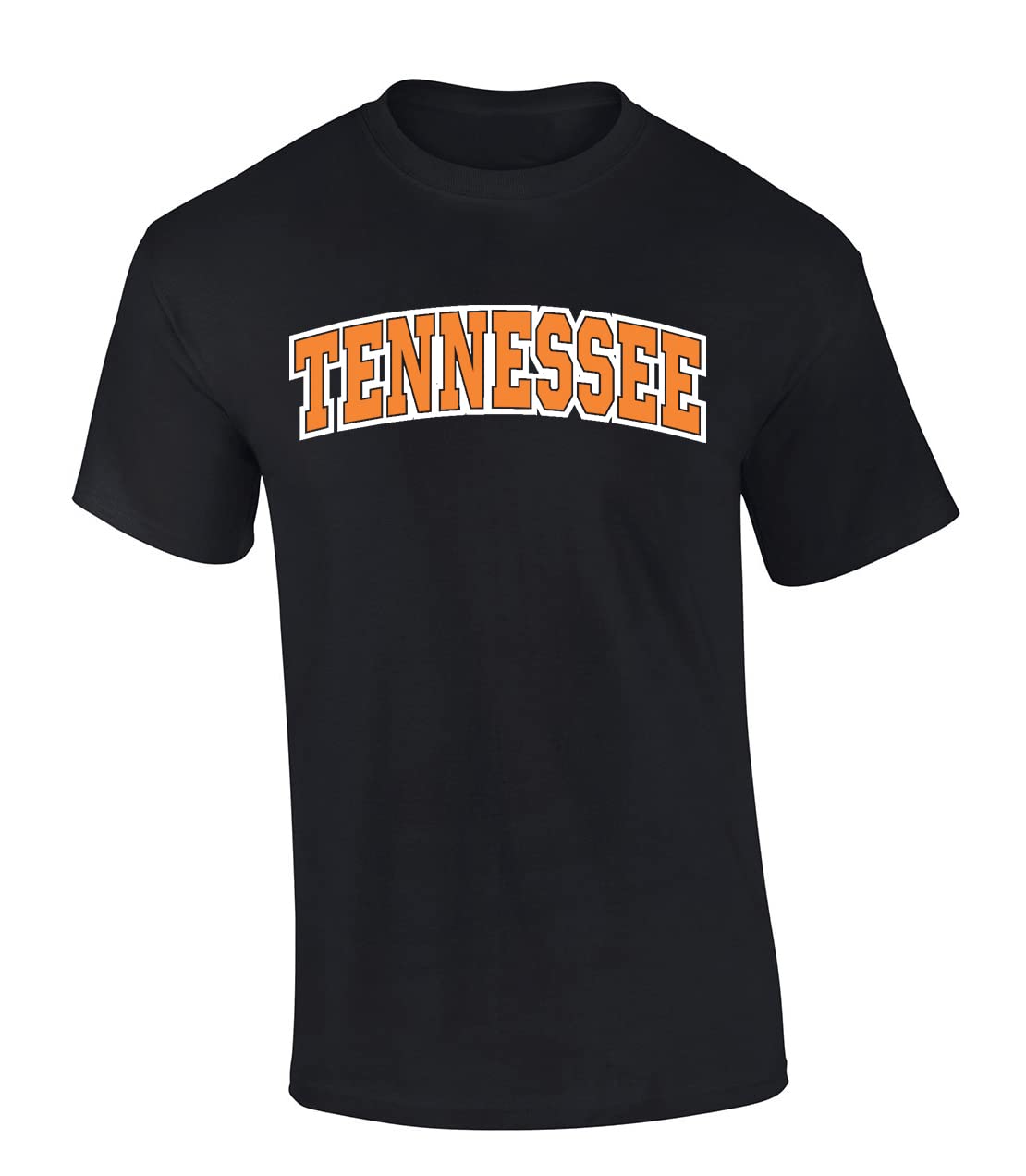 Trenz Shirt CompanyMens Tennessee Tshirt Tennessee Orange and White Football Sports TN Team Color Short Sleeve T-Shirt Graphic Tee