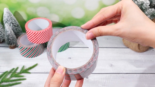 Image of Ctosree 3 Rolls Packaging Tape 50 Yard x 2 Inch Decorative Printed Duct Wrapping Tape for DIY Crafts Scrapbooking Crafting Boxes Decorations (Stripe)