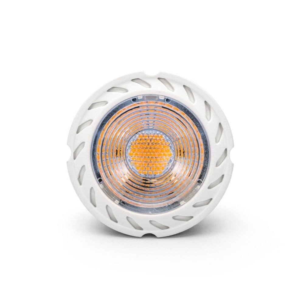 KJXP, Lot de 10, Spot LED GU10 8W AC85-265V Plafonnier en Aluminium avec Revêtement Plastique Sans Scintillement(Natural white)