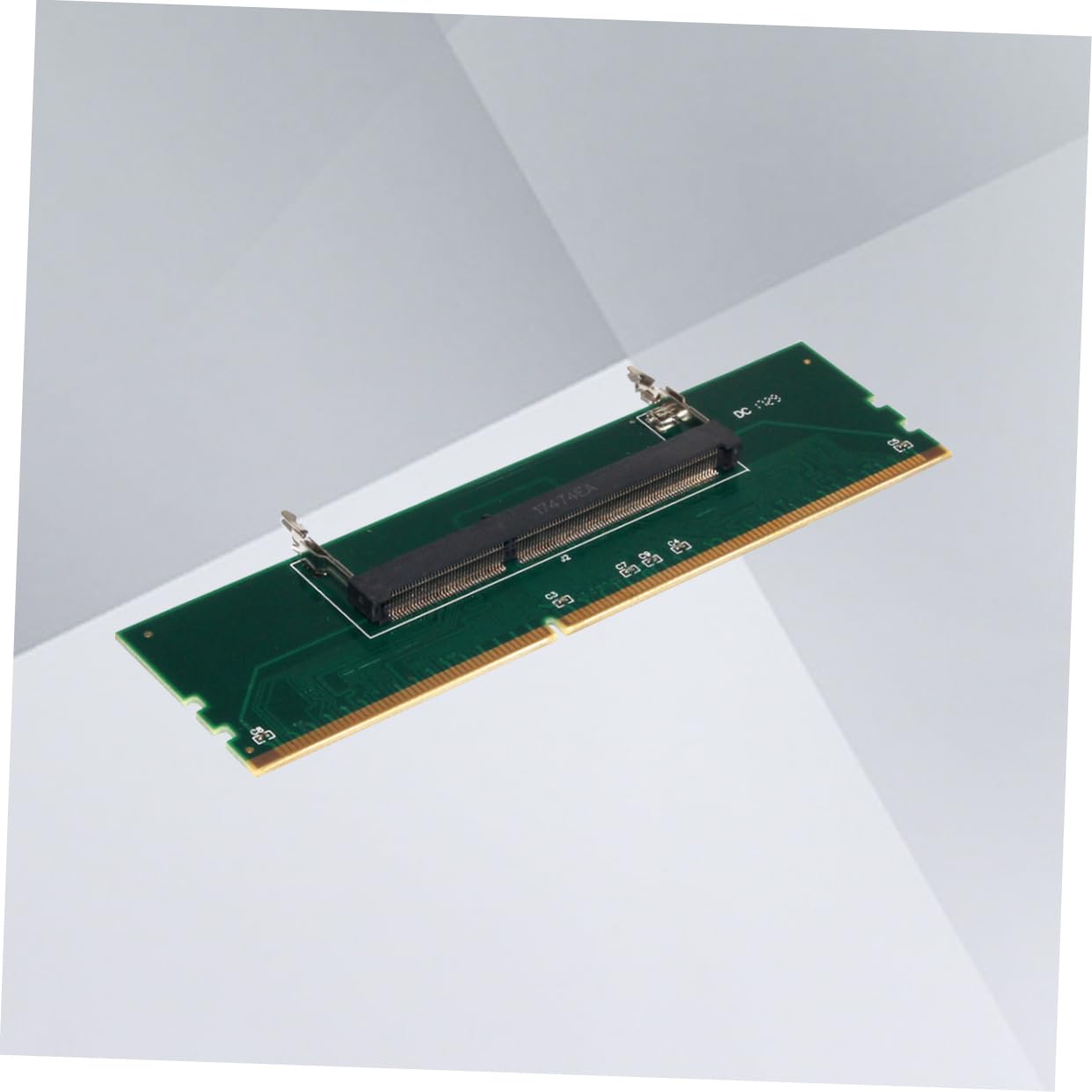 VILLCASE 1Pc Memory Adapter Card so to Desktop RAM Connector Pin to Pin Supports Frequency Over Protective Design PCB for Reliable Memory Transfer