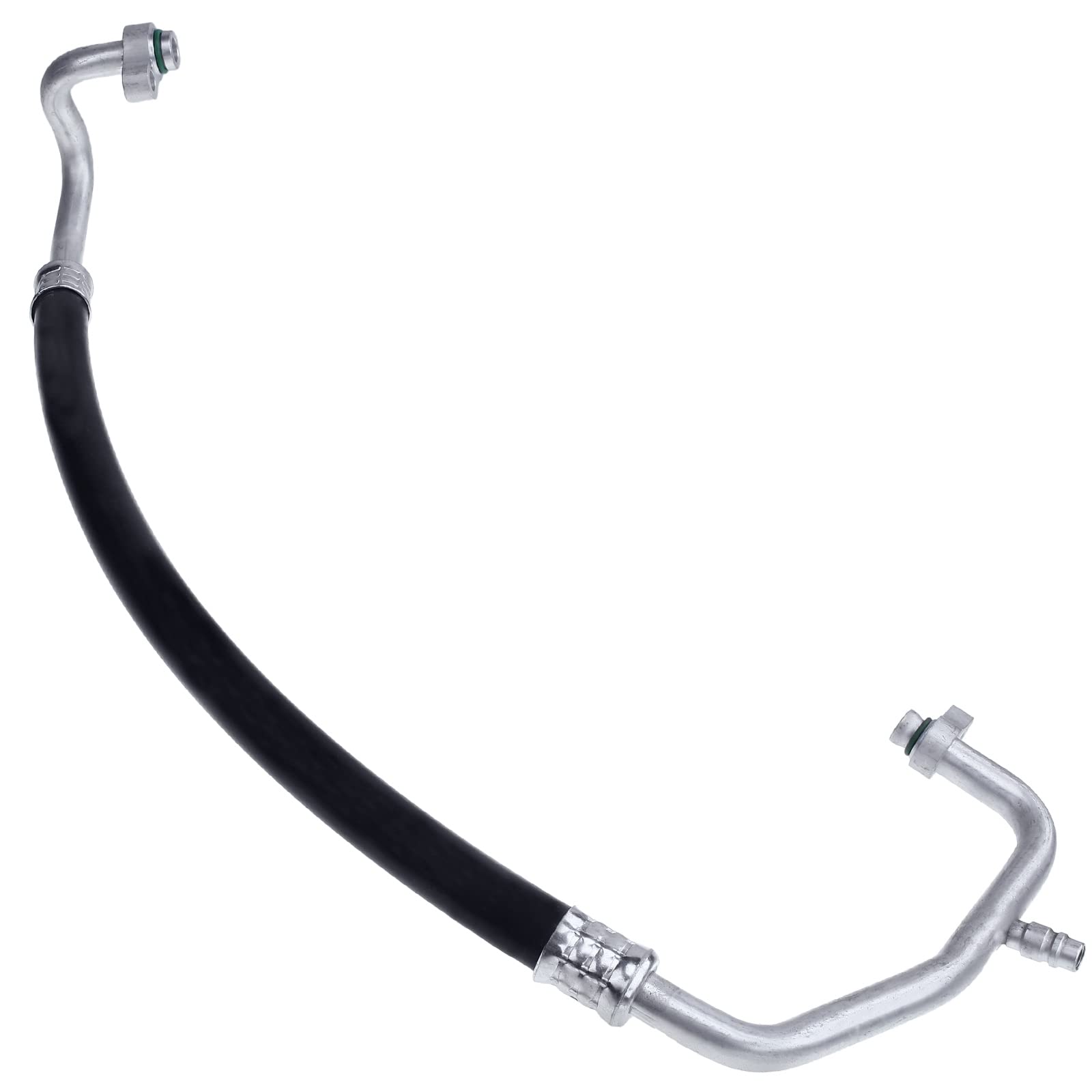 A/C Suction Line Hose Assembly For 2006-2011 Hyundai Accent 1.6L - Replacement Compressor To Evaporator Hose
