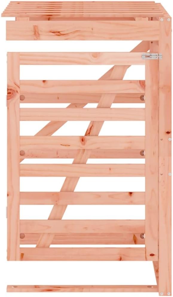 Assembly step: Installing the door and lid on the bin storage extension