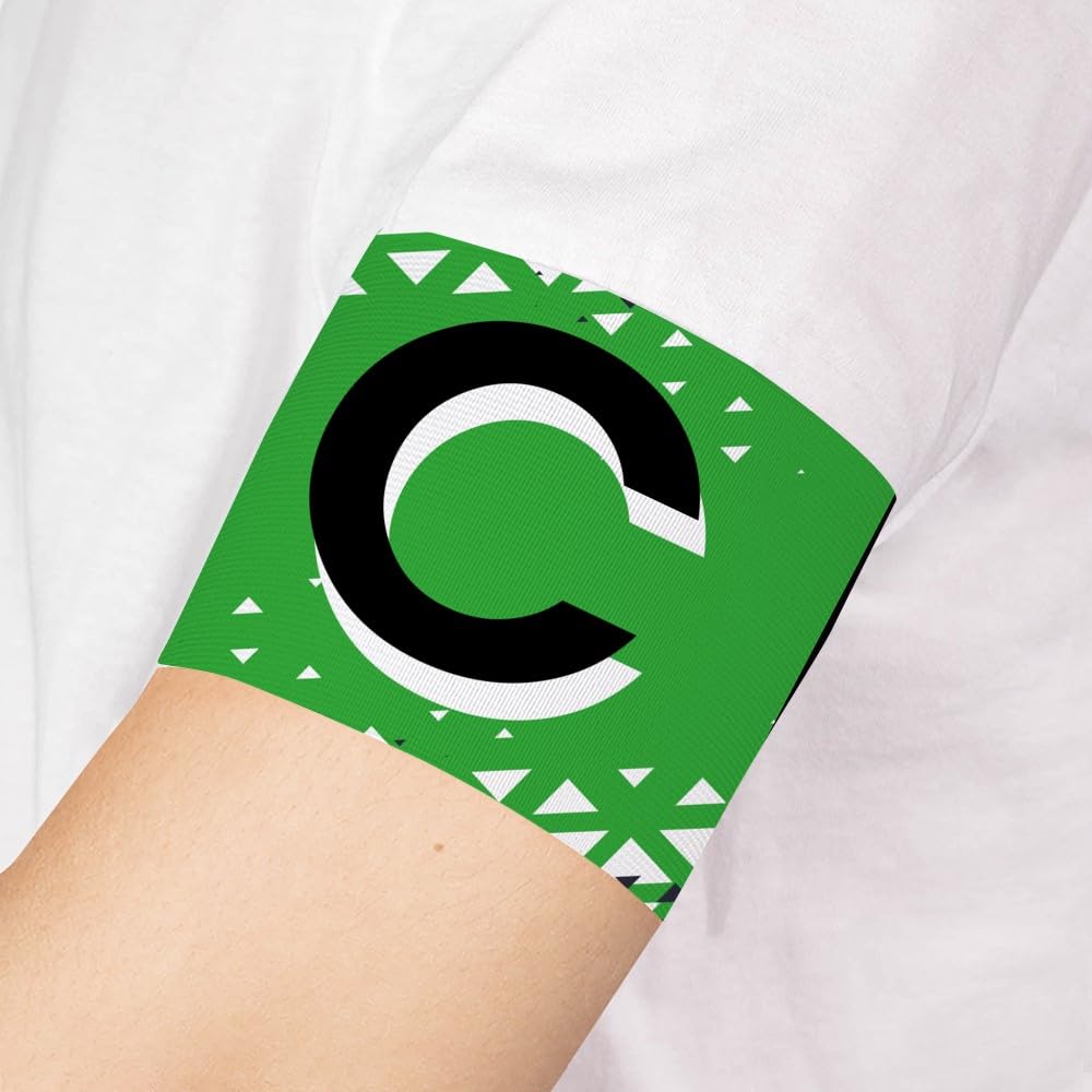 Wanapix | Kapitänsbinde Personalisierte | Armbinde mit Wappen/Name/Foto | Armband für Fußball/Sportarten | Personalisierung