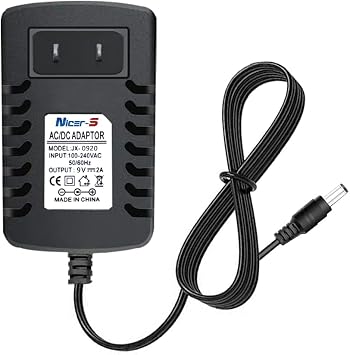 Adapter for Nordictrack gx 4.7 Power Cord, 9V AC/DC Adapter for NordicTrack GX 2.7 GX 2.5 GX GX 4.5 GX 4.7 FS5i RW 200 Power Adapter Charger