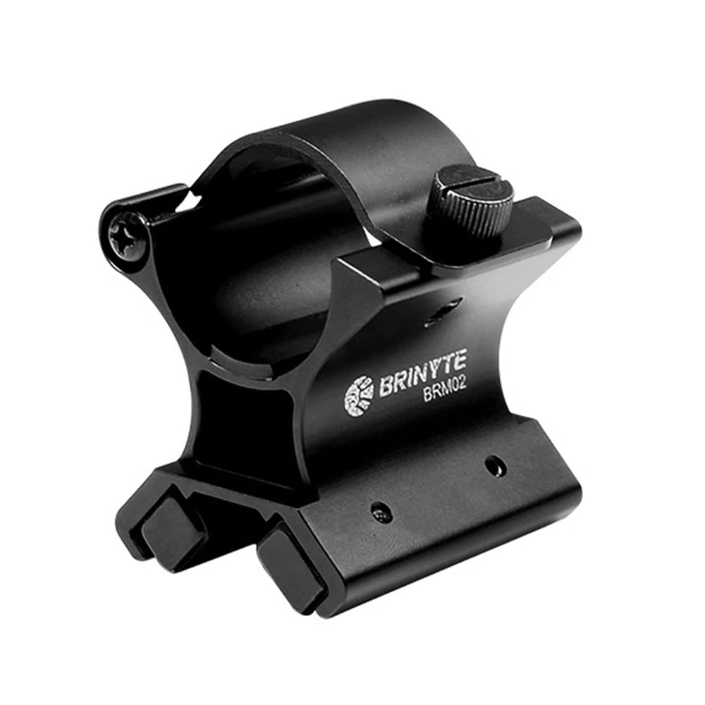 Brinyte BRM02 Support magnétique pour lampe de poche, adapté pour lampe de poche de 25 mm ~ 31 mm de diamètre, pour vol tactique et lumière de chasse