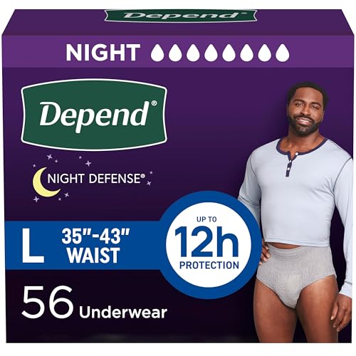 Depend Night Defense men disposable diapers
