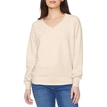 Buffalo David Bitton Womens Super Soft Fleece V-Neck Pullover Sweatshirt