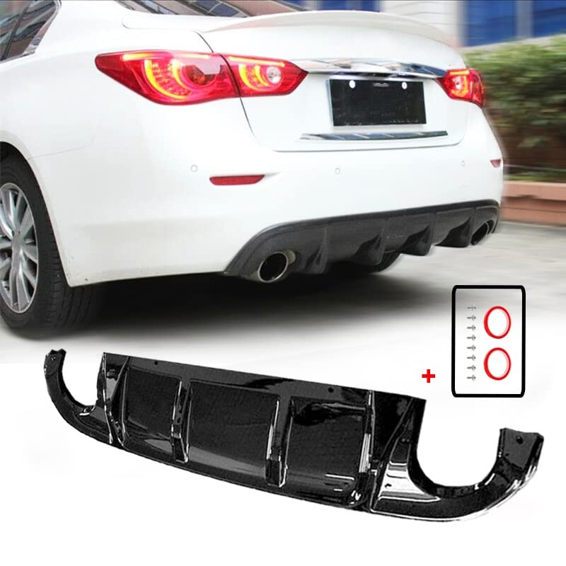 Kit pare-chocs arrière Infiniti Q50 diffuseur lèvre spoiler 2015 - 4