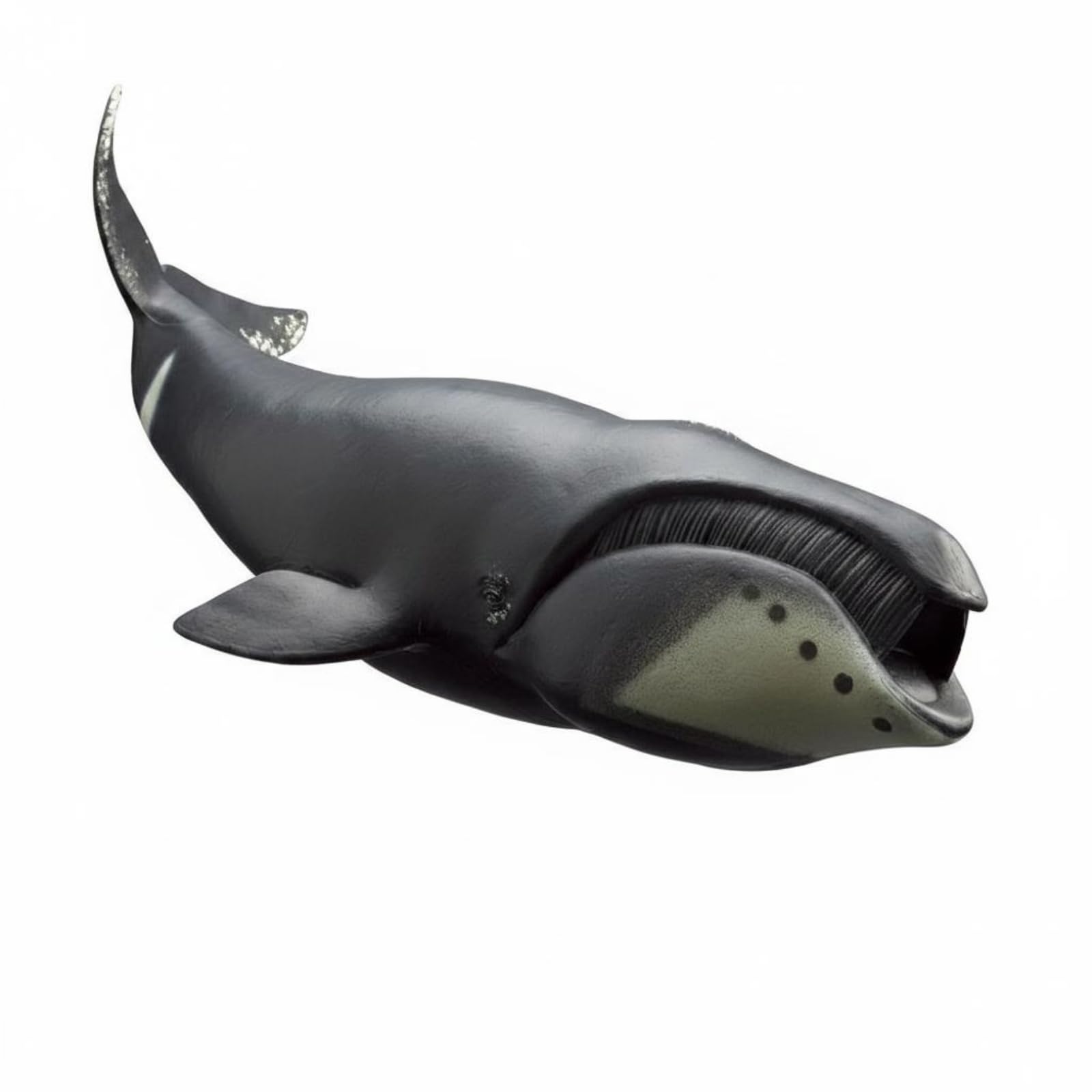kowaku Realistic Animal Model Educational Marine Mammal Toy Animal Collectible for Kids, Solid Bowhead Whale