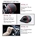 BeHave pd21910w Car Gear Shift Cover, Genuine Leather Shift Lever Cover fit for Honda 2015 2016 CRV,Pack of 1 Piece Black Leather Cover Gear Shifter Knob