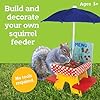 MindWare Make Your Own (MYO) Squirrel Feeder Craft Kit for Kids - Includes Wood Pieces, Paint, Brushes, Instructions and More #1