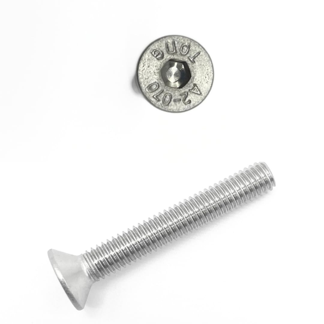 Drenky Pack Of 50 M4 Screws Stainless Steel V2A Countersunk