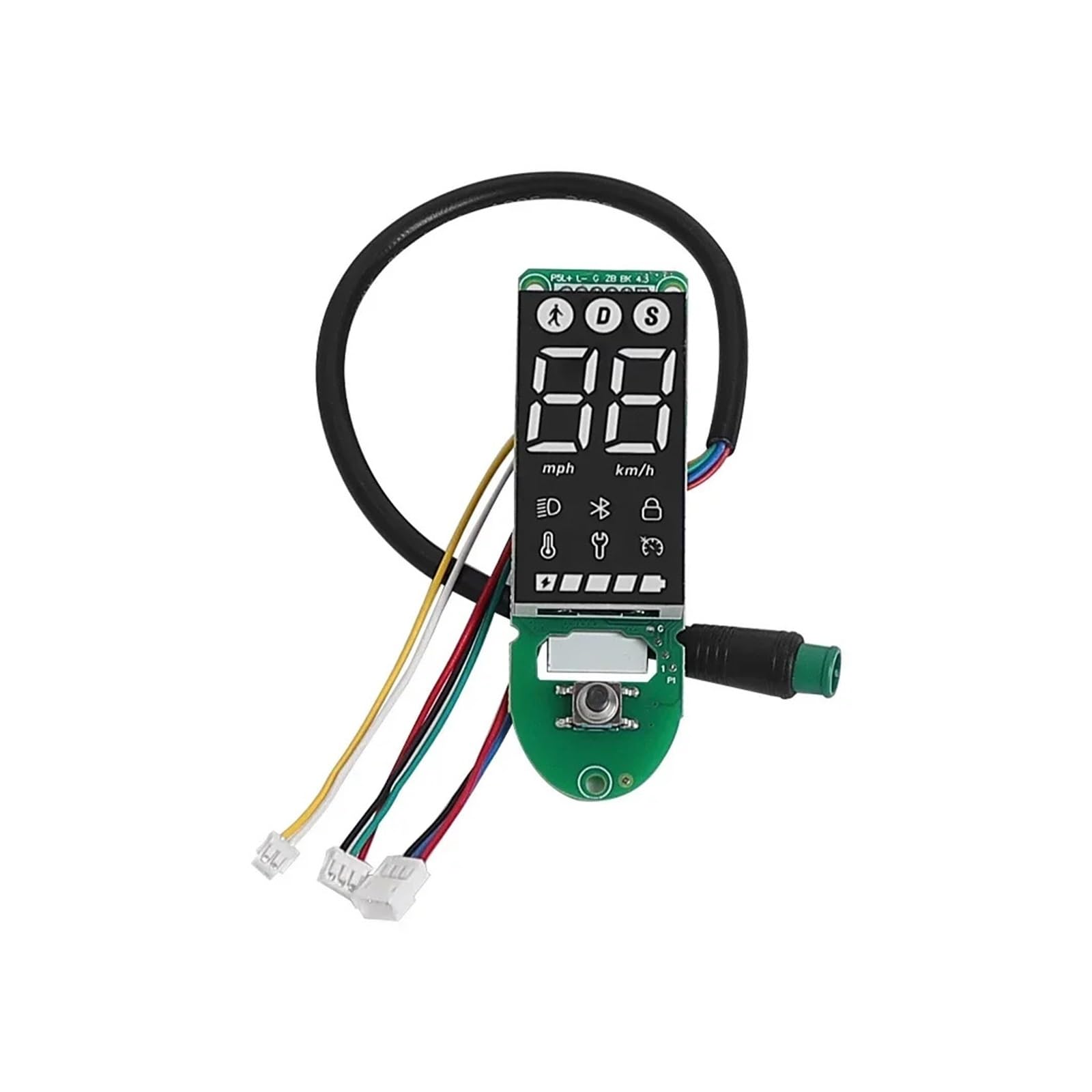 Części do hulajnogi elektrycznej Płytka drukowana deski rozdzielczej kompatybilna z wyświetlaczem płyty głównej skutera elektrycznego Xiaomi 4 Części zamienne do naprawy Akcesoria(Dashboard)