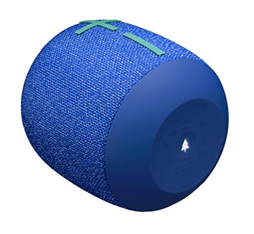ULTIMATE EARS WONDERBOOM 2, Alto-falante Portátil Bluetooth Sem Fio, Som Grande 360, Impermeável/À Prova de Poeira IP67, Flutuável, Alcance de 30 metros – Azul Bermuda glide