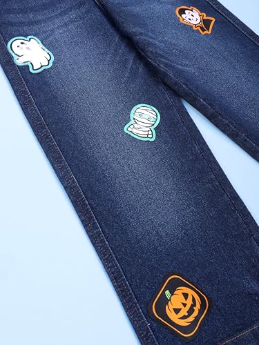Image of KiddoPanti Boys Full Length Elasticated Waist Straight Fit Jeans