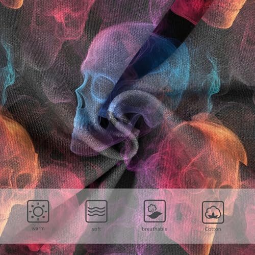 Colorful Fog Skull Black Toddler Girls's Underwear 2T 202c11203