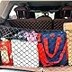 Sporgo Hunde Absperrnetz: Hundegitter Auto Kofferraum, verstellbare Auto-Isolationsbarriere, Sicherheitsnetz für Hunde, Trenngitter Kofferraum Hund mit 4 Haken, 120x90cm (47,2 Zoll x 35,5 Zoll)
