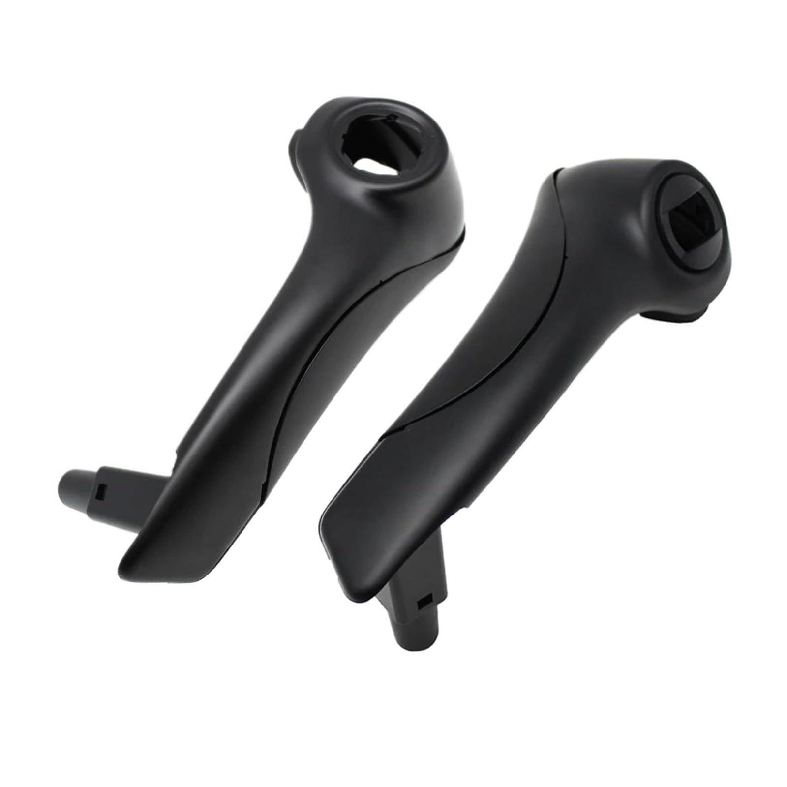 ELEKMPMGTD 8200815900 LHD RHD Interior Front Door Pull Handle Assembly for Renault for Clio 3 MK3 2005-2009 Interior Door Handle(LHD Set)
